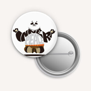 Inner peace Pin Button Badge