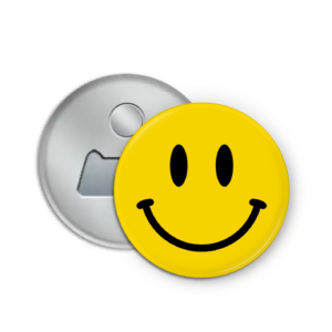Smiley Fridge Magnet with Bottle Opener