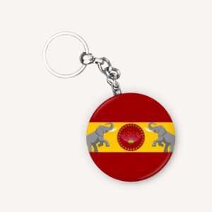 TVK Badge KeyChain