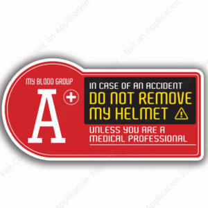 A+ Blood Group - Sticker